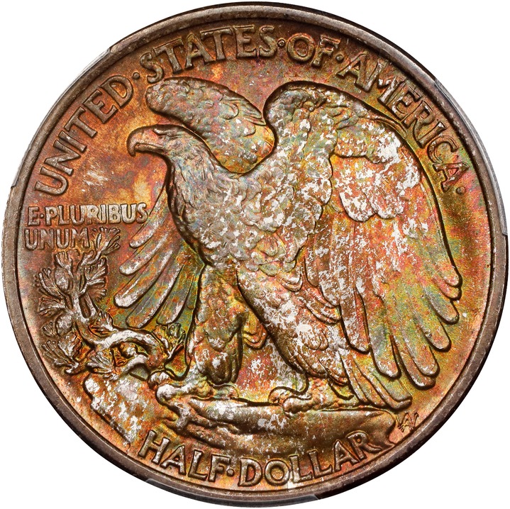 1918 50c MS66 thumbnail 2