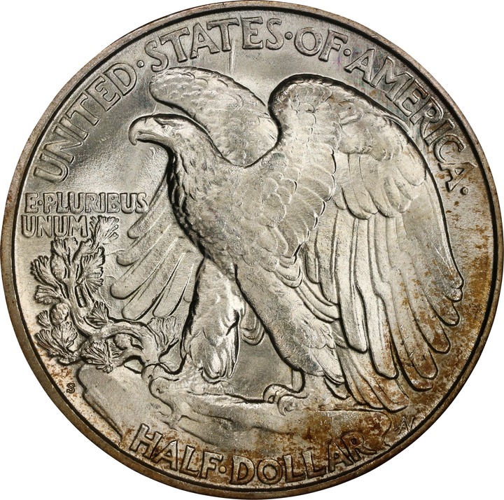 1918-S 50c MS66 thumbnail 2