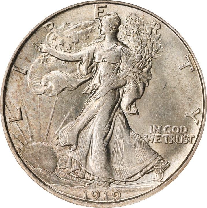 1919-D 50c MS thumbnail 8