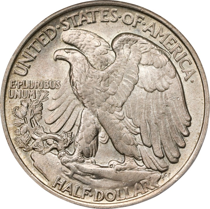 1921 50c MS61 thumbnail 2