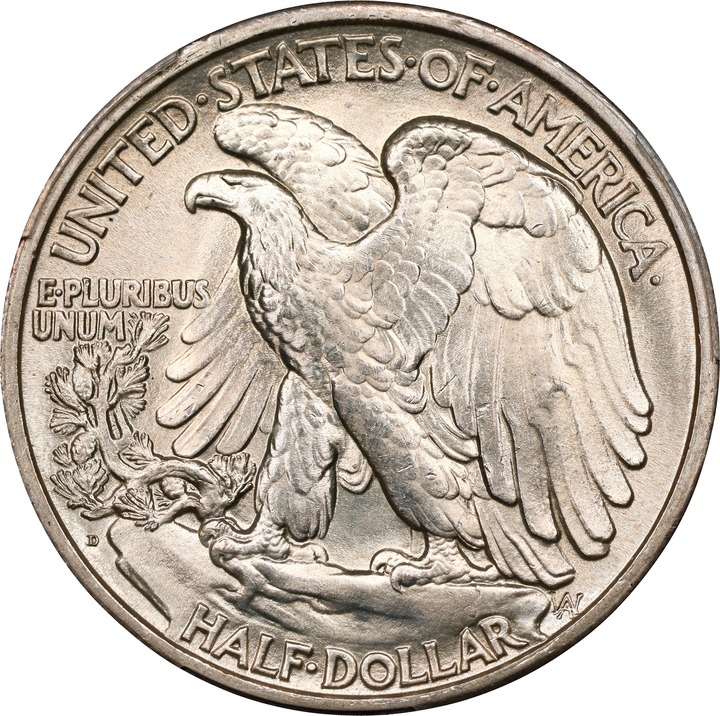 1921-D 50c MS61 thumbnail 14