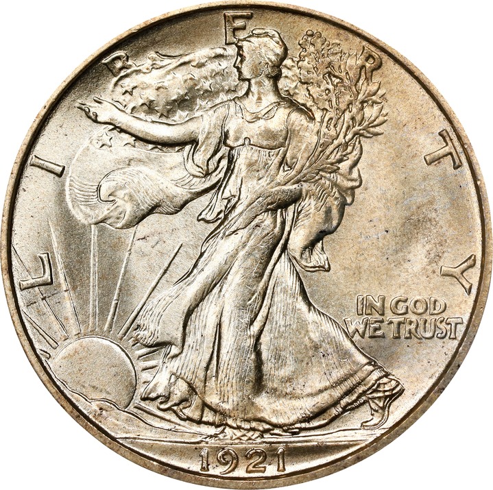 1921-S 50c MS thumbnail 14