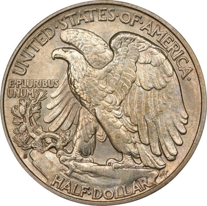 1921-S 50c XF45 thumbnail 23