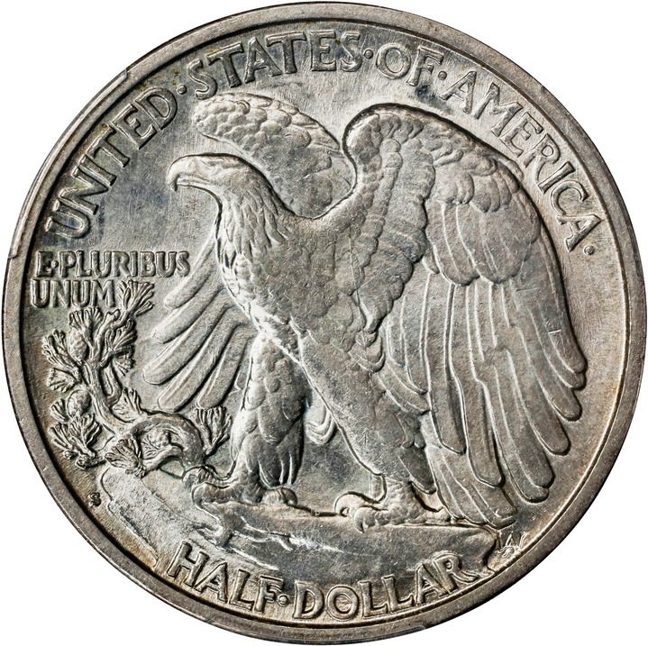 1927-S 50c MS64 thumbnail 2