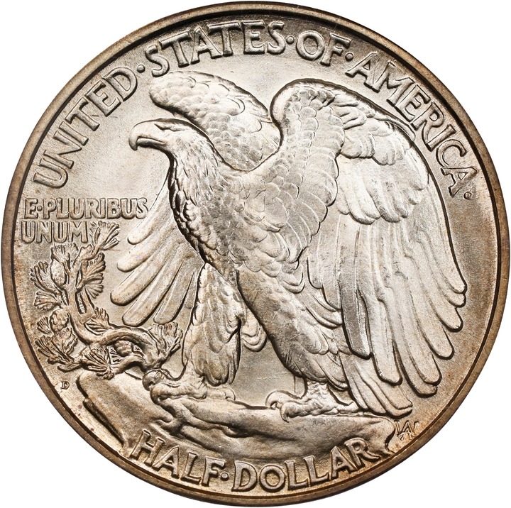 1929-D 50c MS66 thumbnail 2
