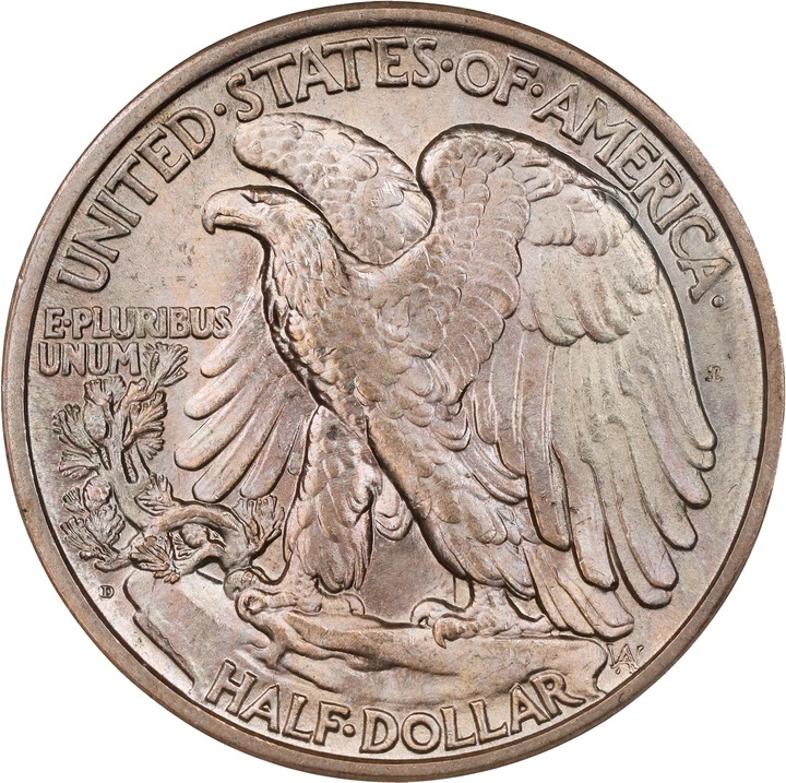 1929-D 50c MS64 thumbnail 6