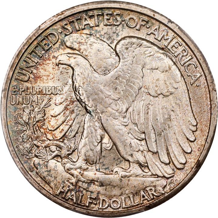 1929-S 50c MS65 thumbnail 2