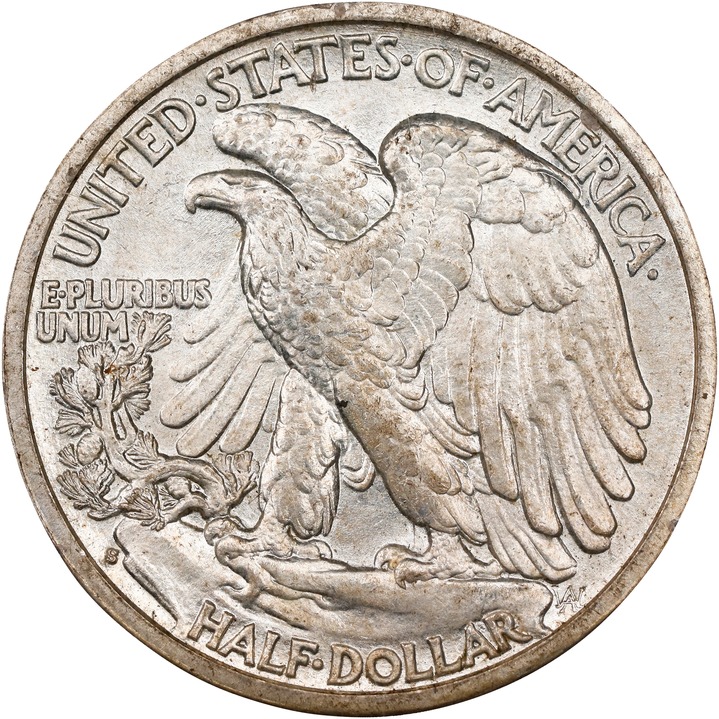 1929-S 50c MS63 thumbnail 2