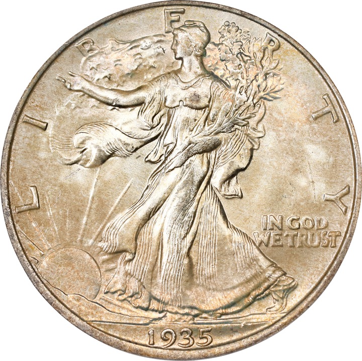 1935 50c MS67 thumbnail 3