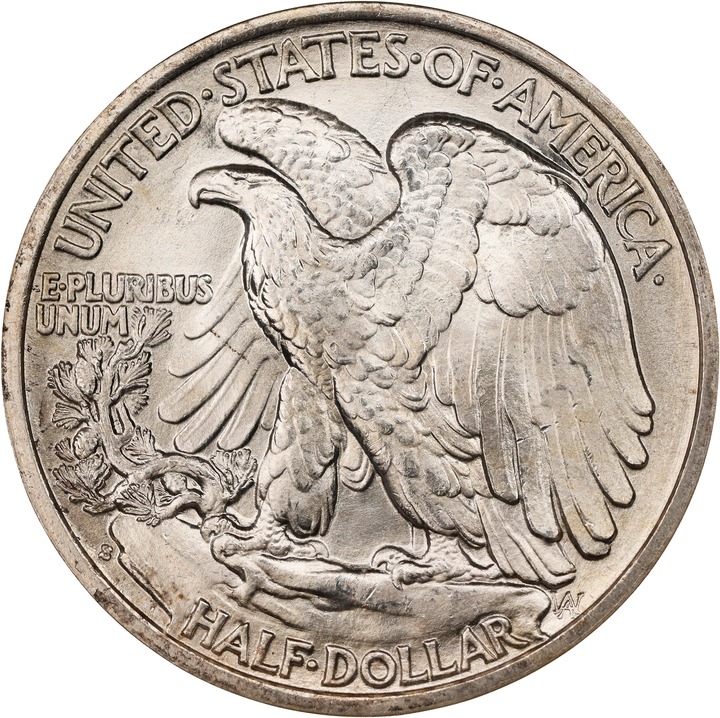 1936-S 50c MS67 thumbnail 2