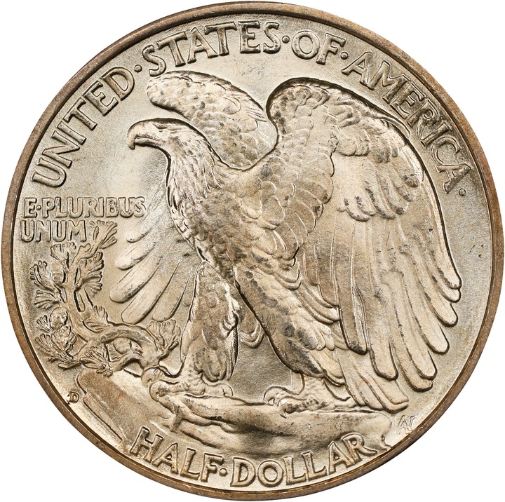 1937-D 50c MS67 thumbnail 4