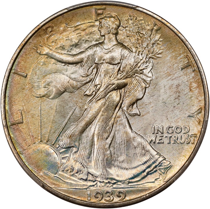1939 50c MS68 thumbnail 5