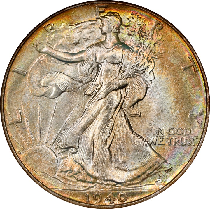 1940 50c VF30 CAC thumbnail 25