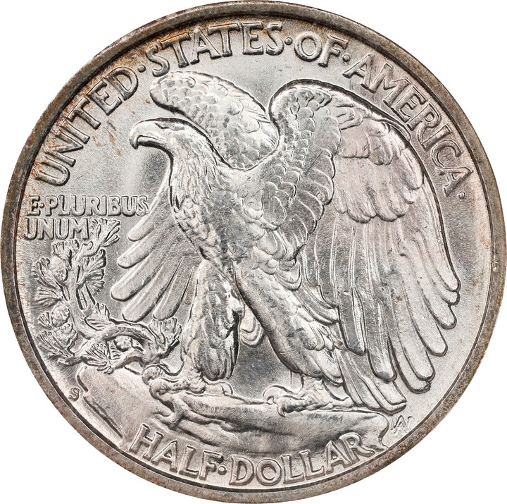 1942-S 50c MS67 thumbnail 4