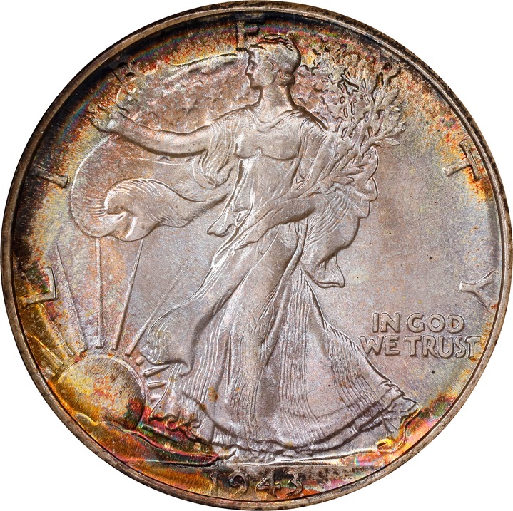 1943 50c OGP thumbnail 3