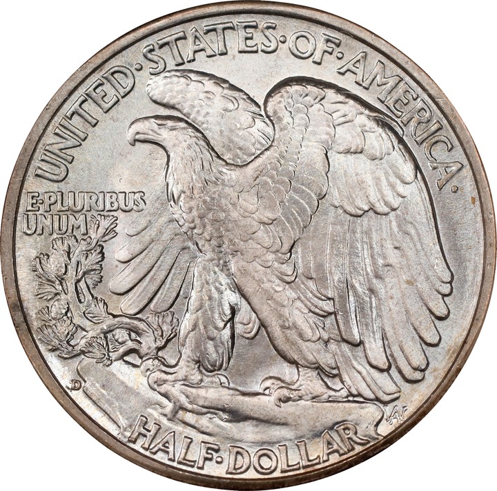 1943-D 50c OGP thumbnail 2