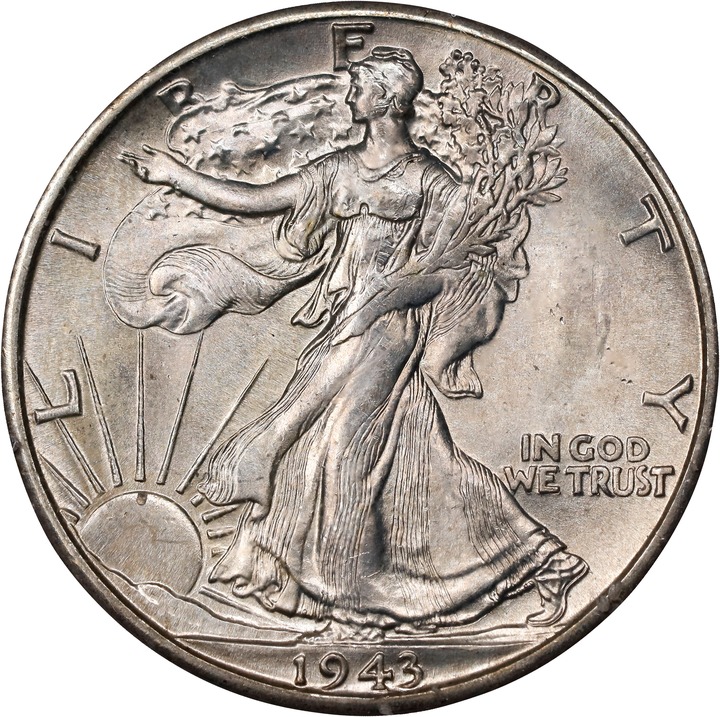 1943-D 50c MS65 thumbnail 5