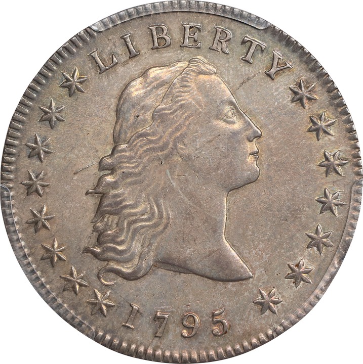 Flowing Hair Dollar $1  1794-1795 [Type] MS64 thumbnail 11
