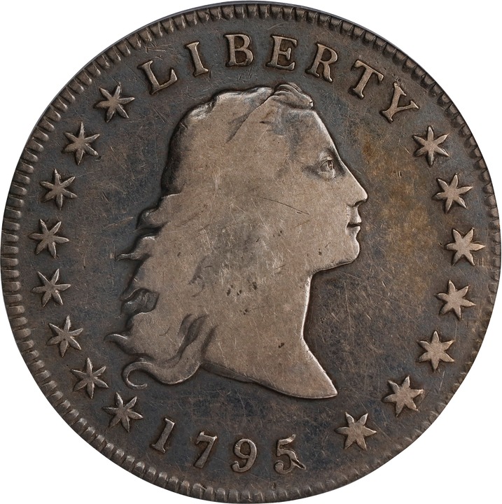 Flowing Hair Dollar $1  1794-1795 [Type] P1 thumbnail 14