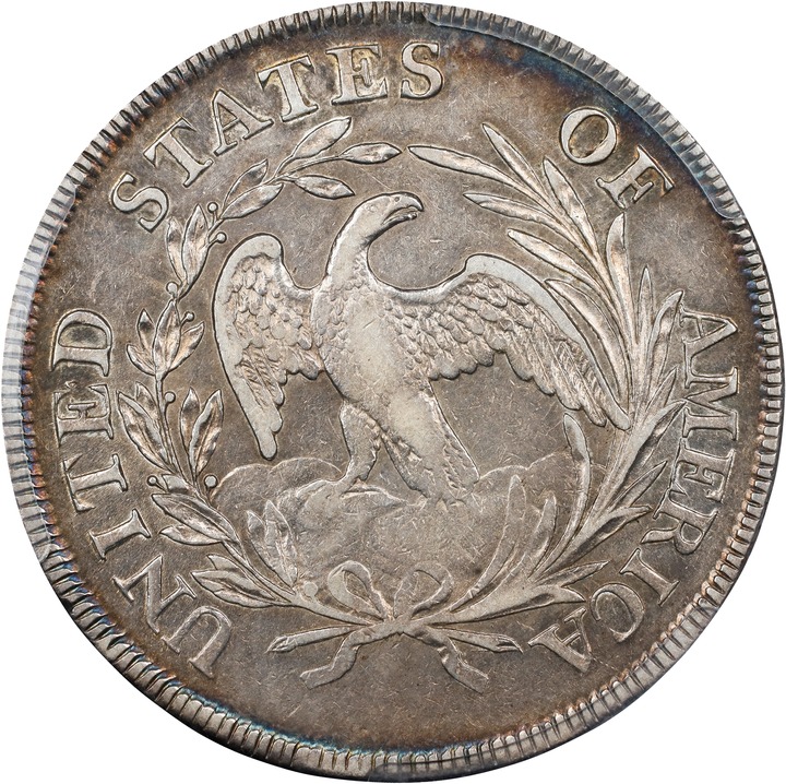 1797 $1  9x7 Stars, Large Letters MS64 thumbnail 18