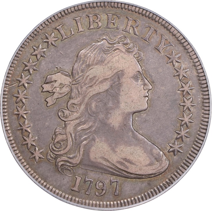 1797 $1  9x7 Stars, Small Letters F12 thumbnail 17