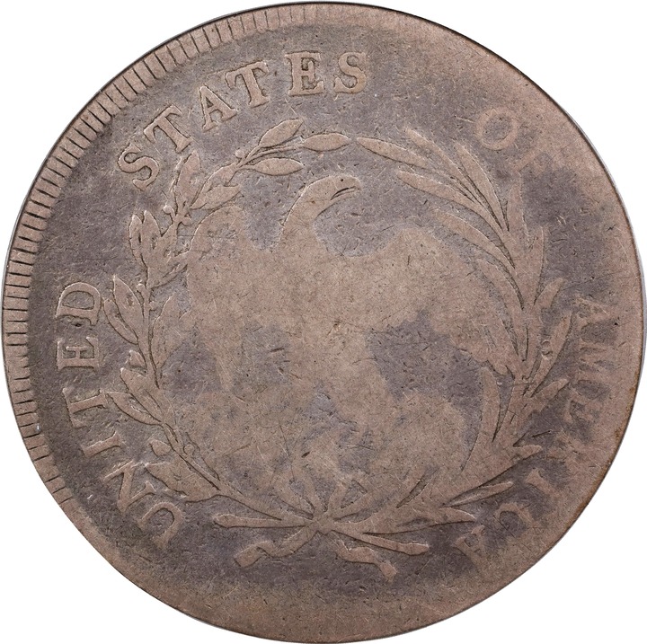 1798 $1  Small Eagle, 15 Stars Obverse G6 thumbnail 4