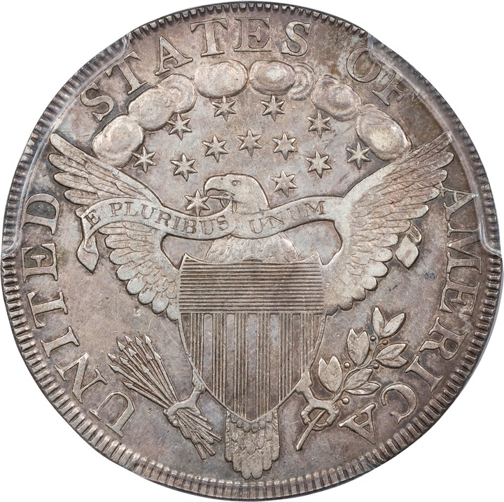 1800 $1  Dotted Date AU53 thumbnail 2
