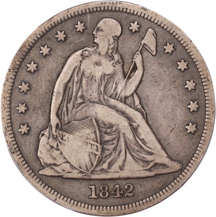 1842 $1 AG3 thumbnail 12