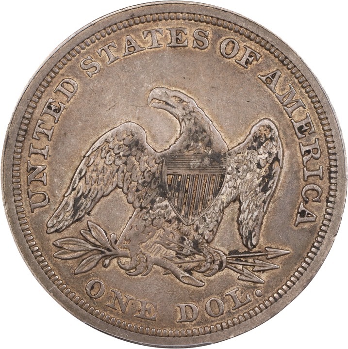 1845 $1 XF40 thumbnail 2