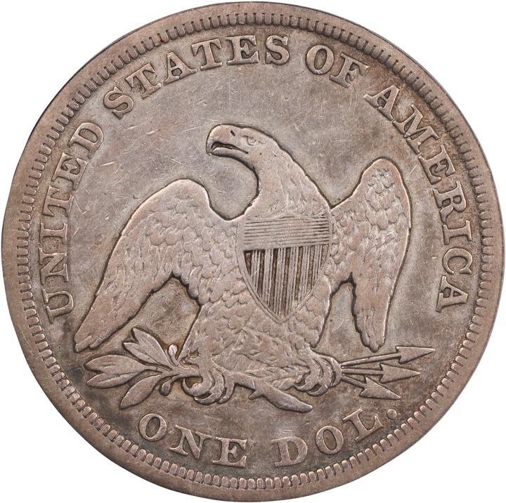 1848 $1 AG3 CAC thumbnail 10