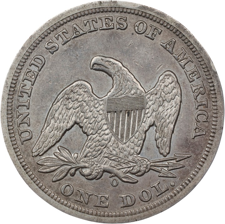 1850-O $1 AU53 thumbnail 9
