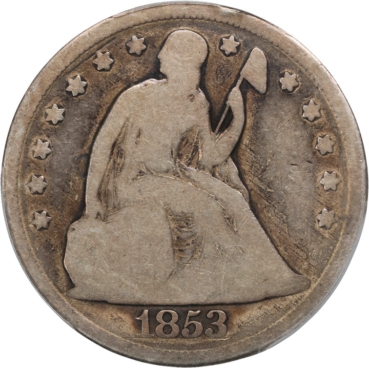 Image for 1853 $1 AG3