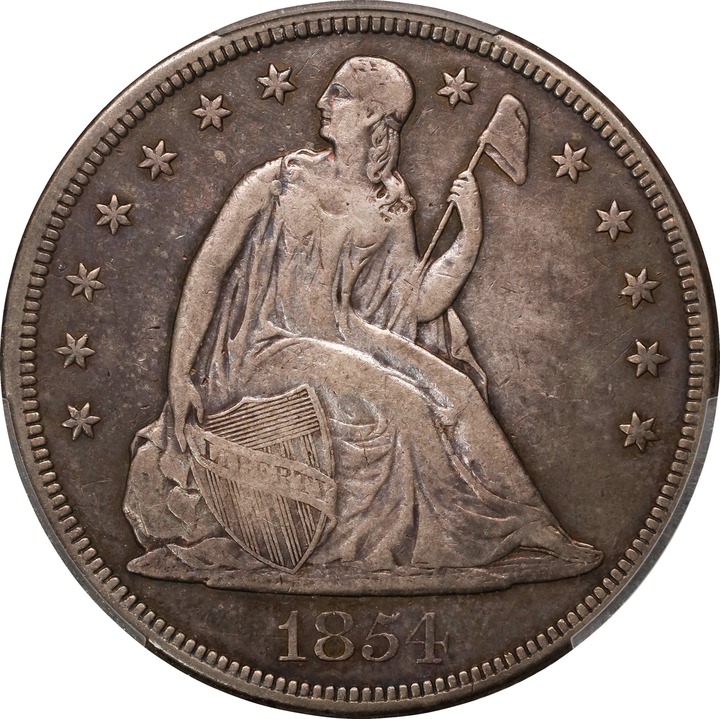 1854 $1 AG2 thumbnail 11