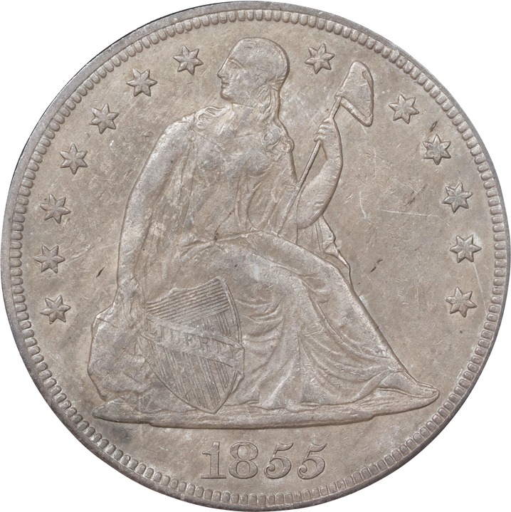 1855 $1 VG10 thumbnail 17