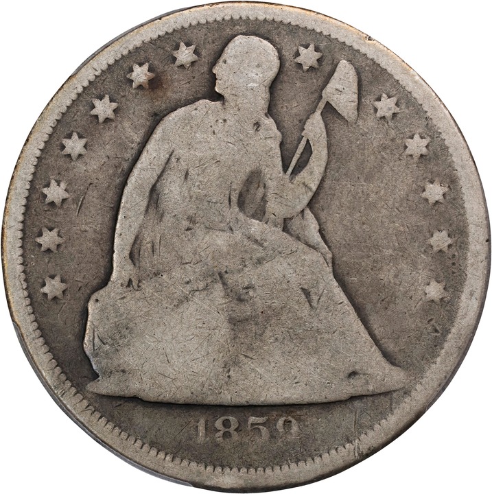 Image for 1859-O $1 AG2