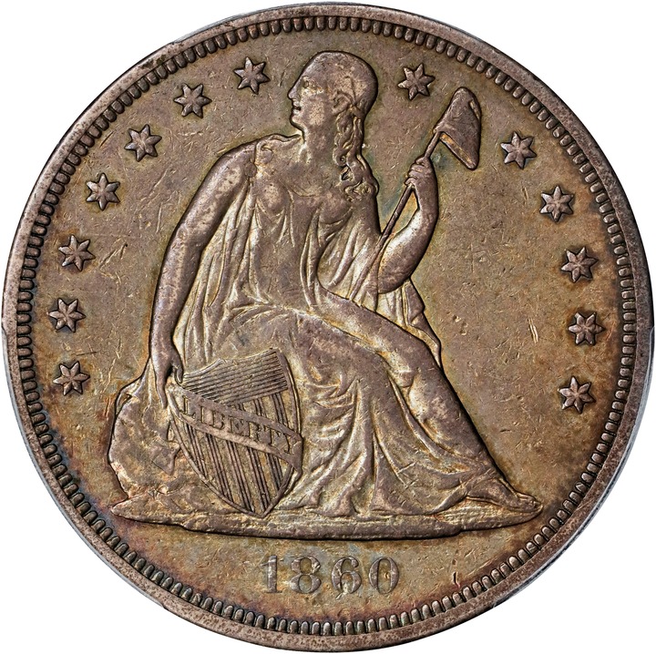 Image for 1860-O $1 XF40