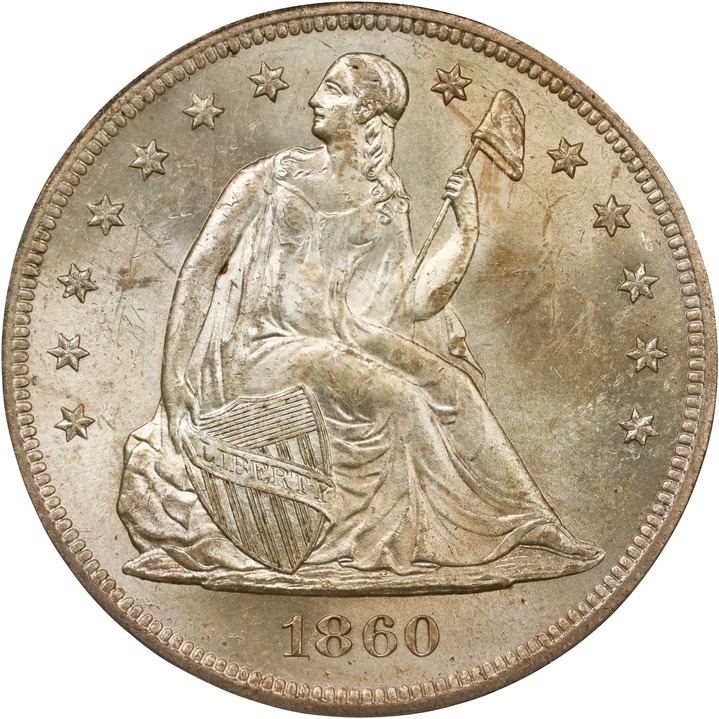 Image for 1860-O $1 MS63