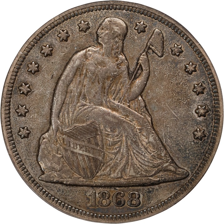 1868 $1 G4 thumbnail 22