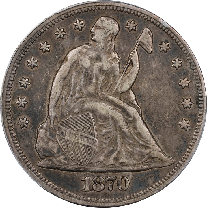 Image for 1870-CC $1 XF40