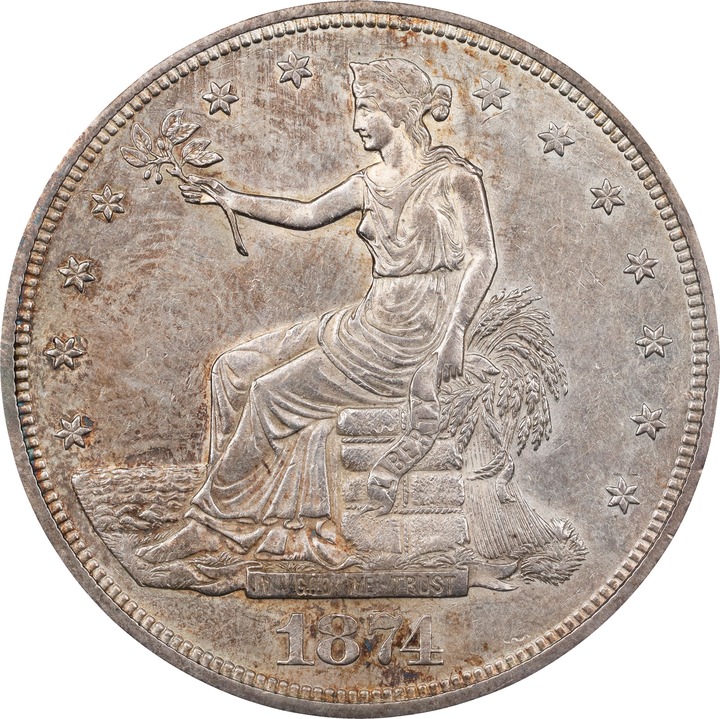 Image for 1874 Trade$ AU55