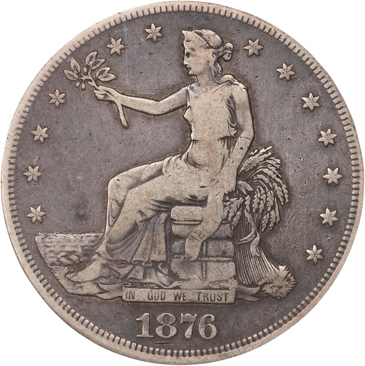 Image for 1876-CC Trade$ VG10 CAC