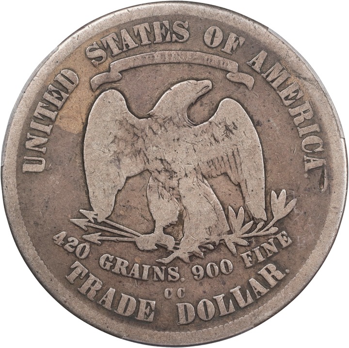 Trade Dollar Trade$ 1873-1878 [Type] AG2 thumbnail 6