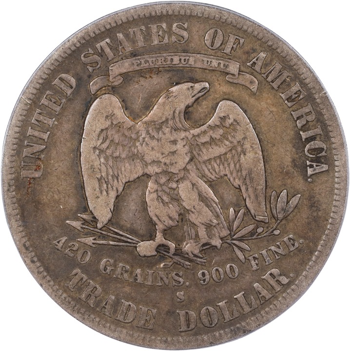Trade Dollar Trade$ 1873-1878 [Type] AG2 thumbnail 16
