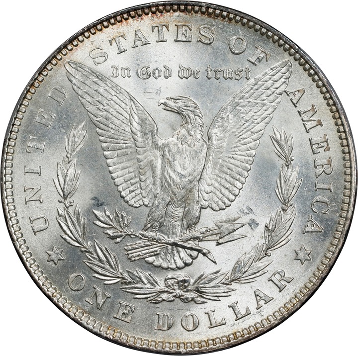1878 7/8TF $1  Weak MS64 CAC thumbnail 2