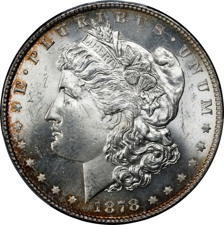 1878 8TF $1 XF40 CAC thumbnail 25