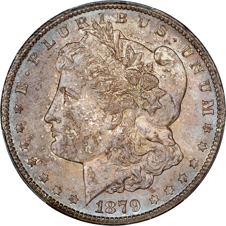 Image for 1879-CC $1  Capped Die MS63 CAC