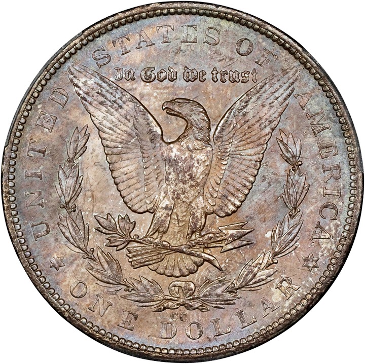 1879-CC $1  Capped Die MS63 CAC thumbnail 2