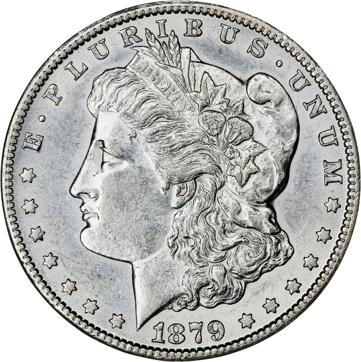 Image for 1879-CC $1  Capped Die AU50