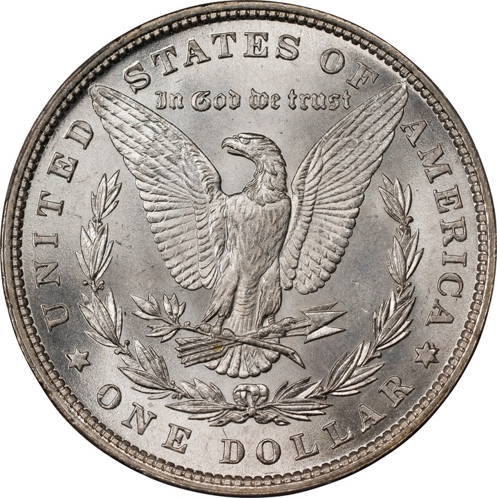1880 $1 MS67 thumbnail 2