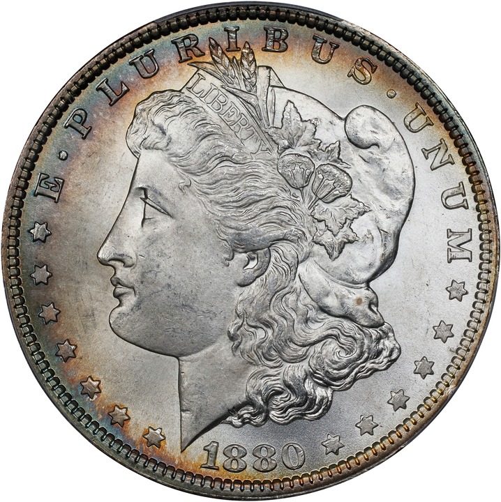 1880 $1 VG10 CAC thumbnail 22